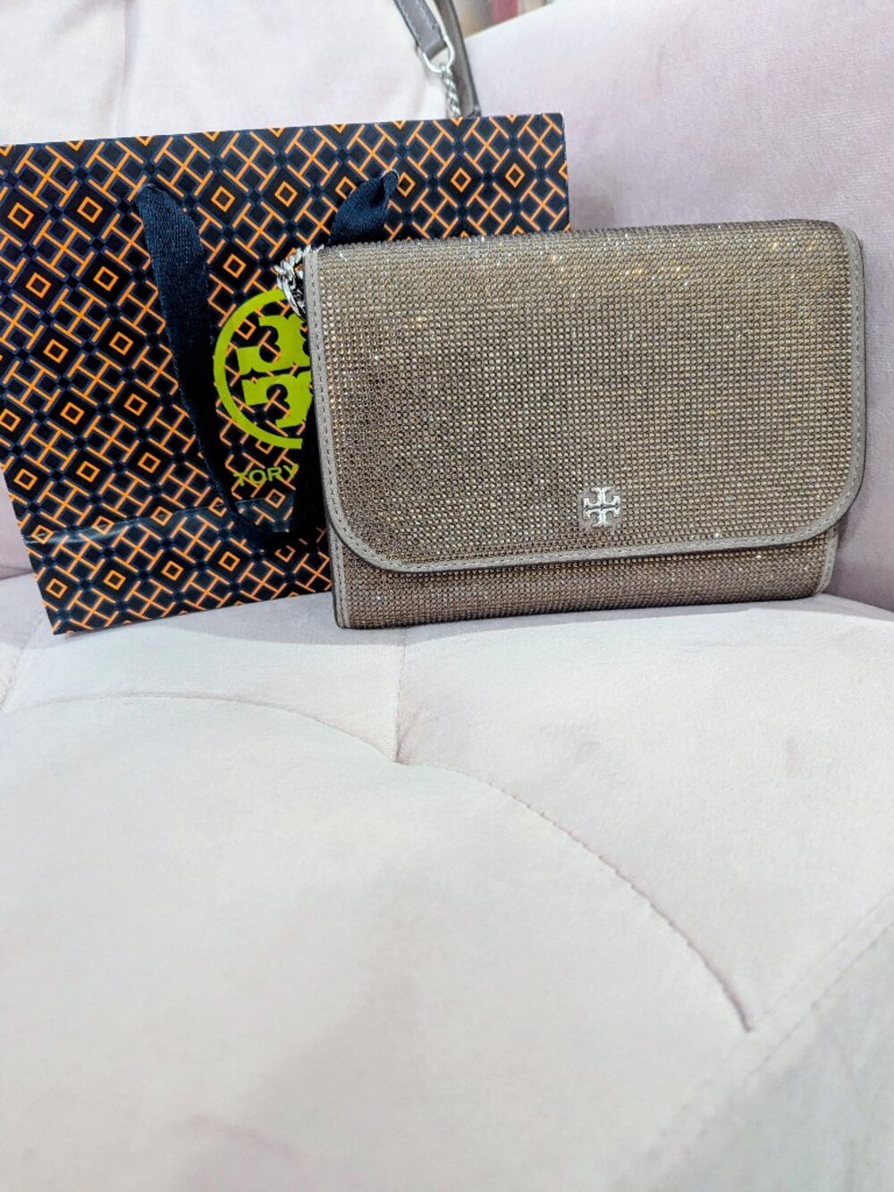 Tory Burch Emerson Crystal Crossbody